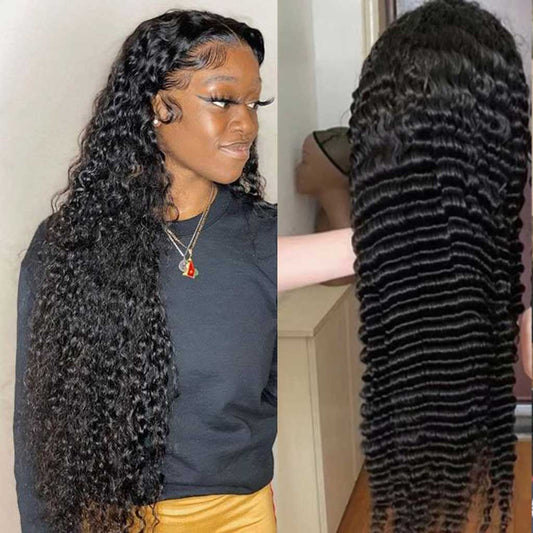 Brazilian-deep-wave-lace-front-wig-for-black-women-preplucked-13x6-transparent-frontal-wig