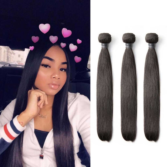 Fireshe Hair Straight Hair 3 Bundles Deal