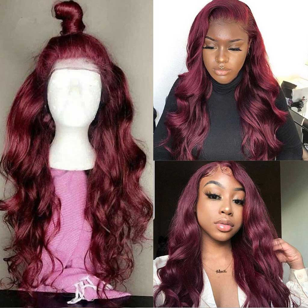    Burgundy-99J-body-wave-lace-front-wig-180_-density-transparent-13x4-frontal-wig