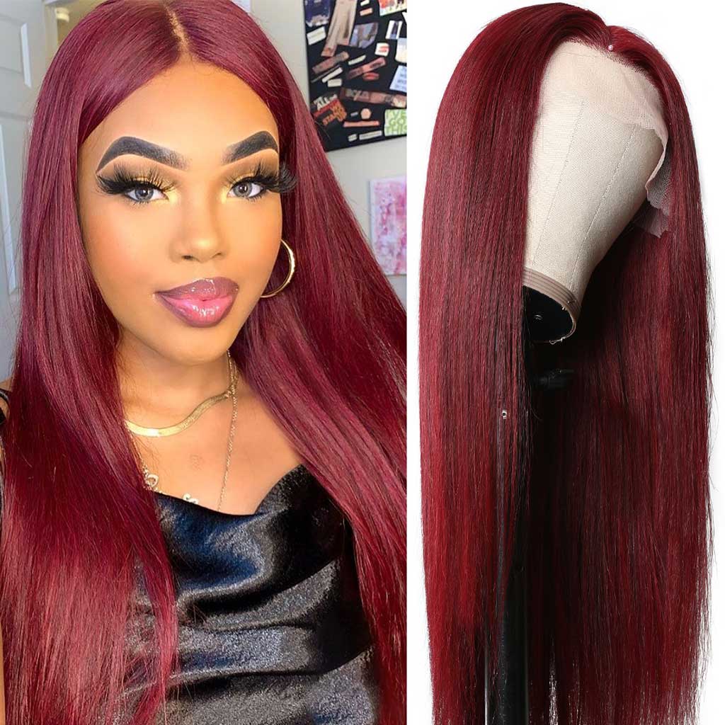 Burgundy-99J-lace-frontal-wig-180_-density-transparent-colored-lace-front-wigs