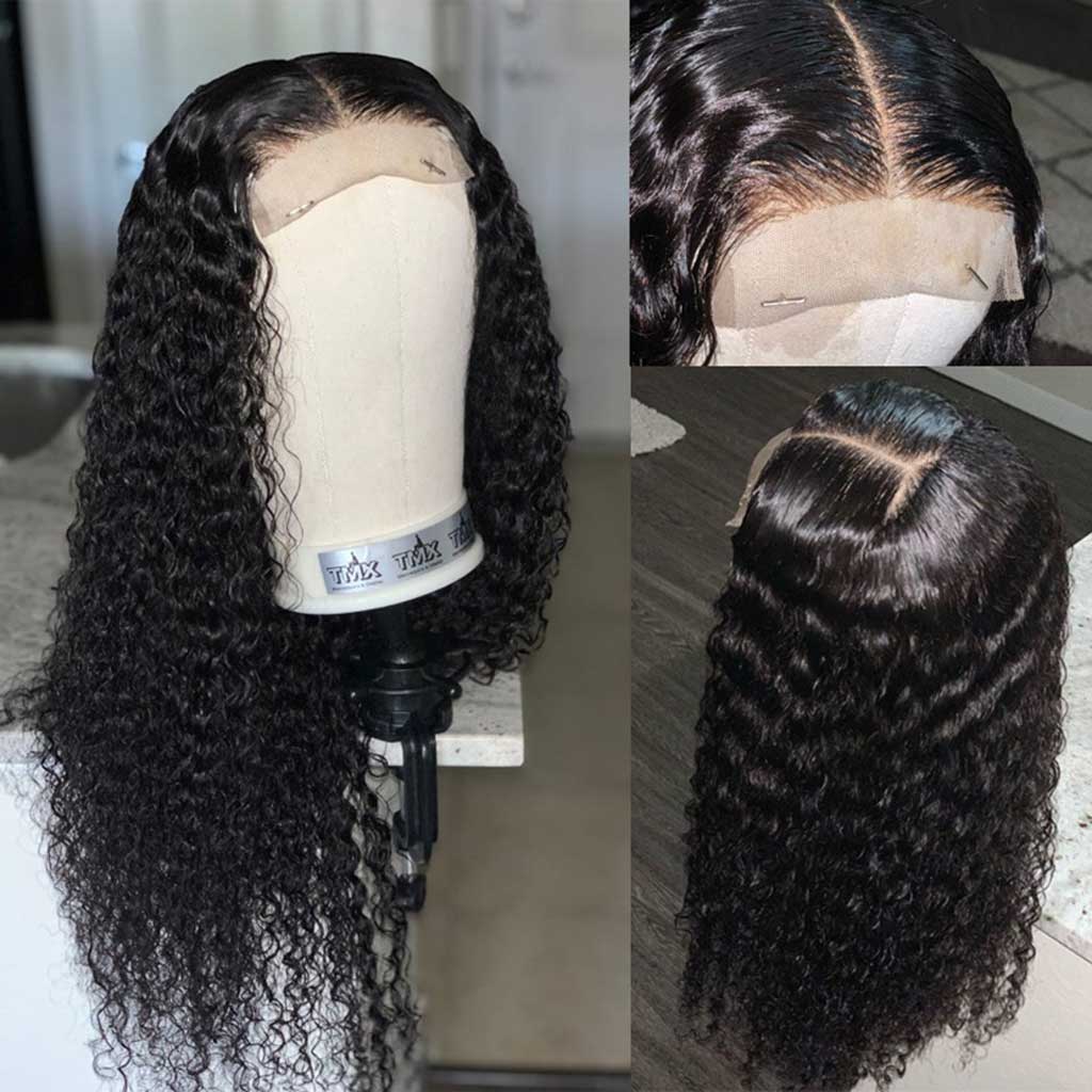    Deep-wave-4x4-lace-closure-wig-preplucked-human-hair-wig