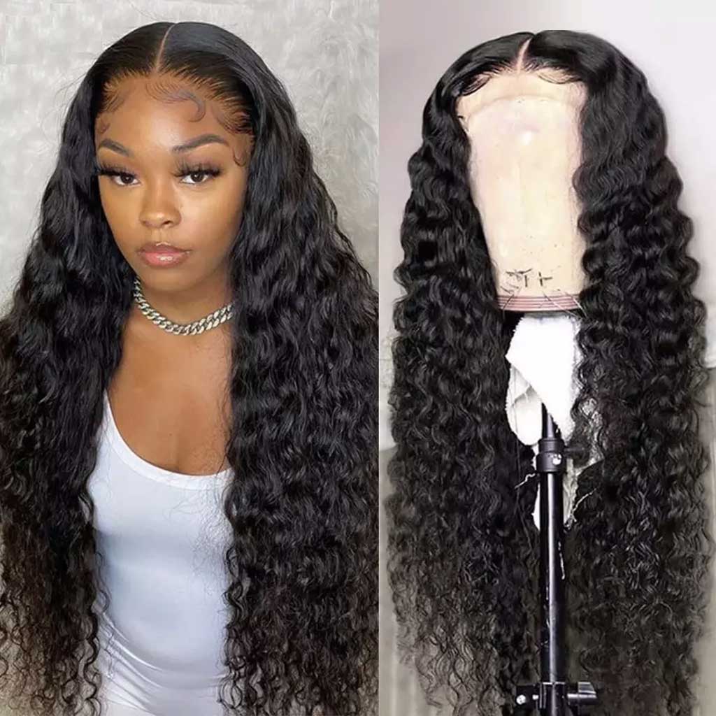    Water-wave-4x4-closure-wig-preplucked-human-hair-wigs