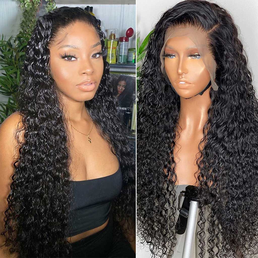     Water-wave-lace-front-wig-preplucked-best-lace-frontal-wigs